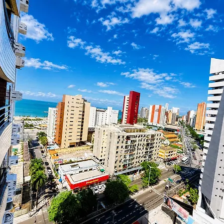 Apartamento Hosts Br - Flat Vista Mar No Meireles